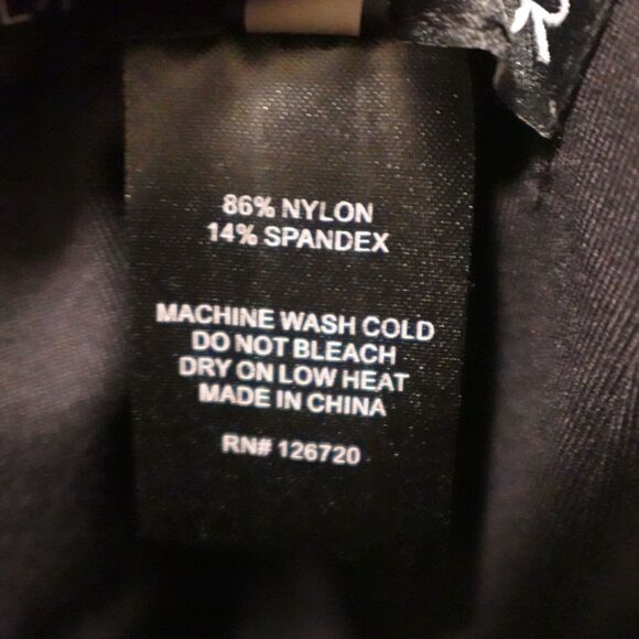 David Lerner Women XS Stretch Fit Flare High Low Hem Black - Picture 7 of 9